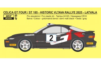 Decal – Toyota Celica ST 185 - Historic Vltava Rallye 2025 - Latvala  1/24